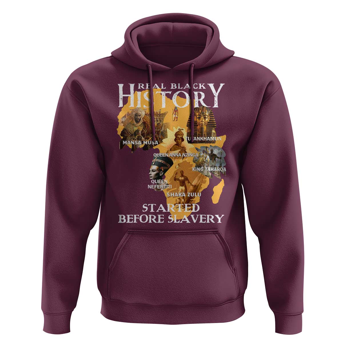 Black History Hoodie Didnt Start With Slavery - Wonder Print Shop