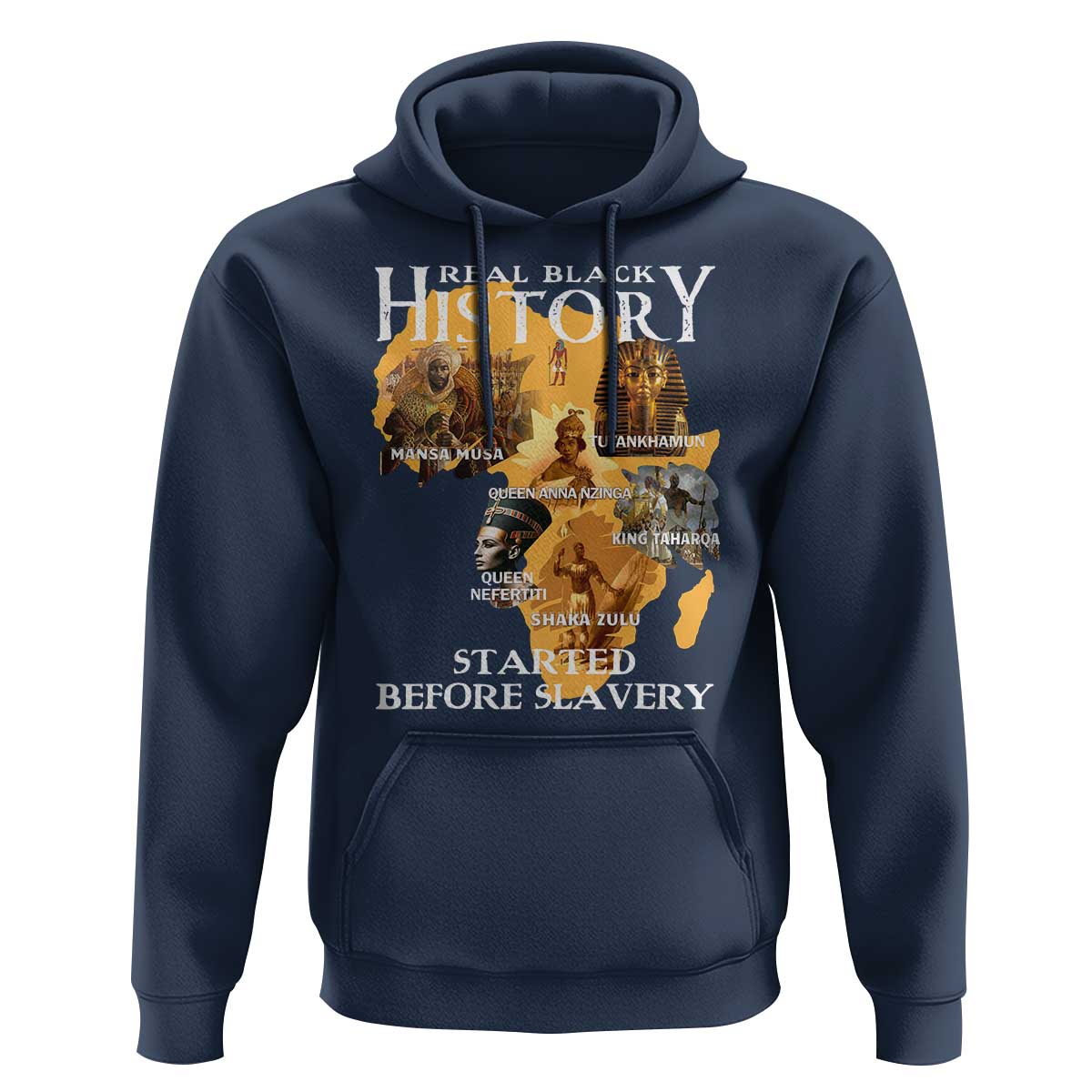 Black History Hoodie Didnt Start With Slavery - Wonder Print Shop