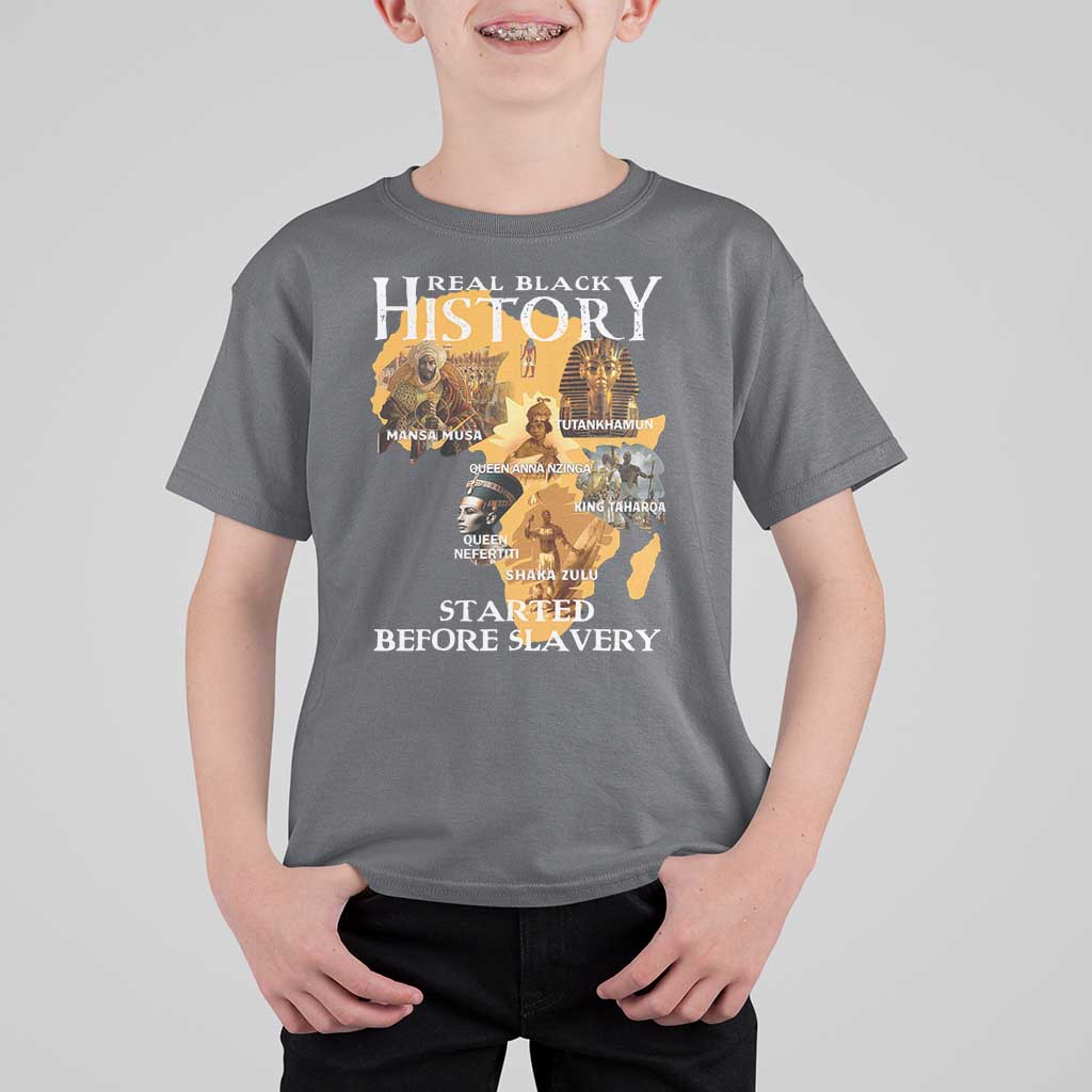 Black History T Shirt For Kid Didnt Start With Slavery - Wonder Print Shop