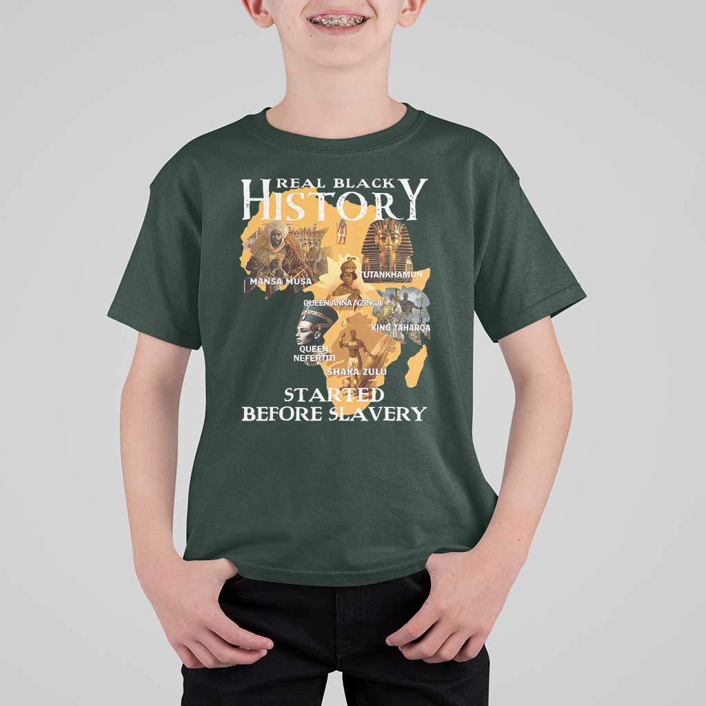 Black History T Shirt For Kid Didnt Start With Slavery - Wonder Print Shop