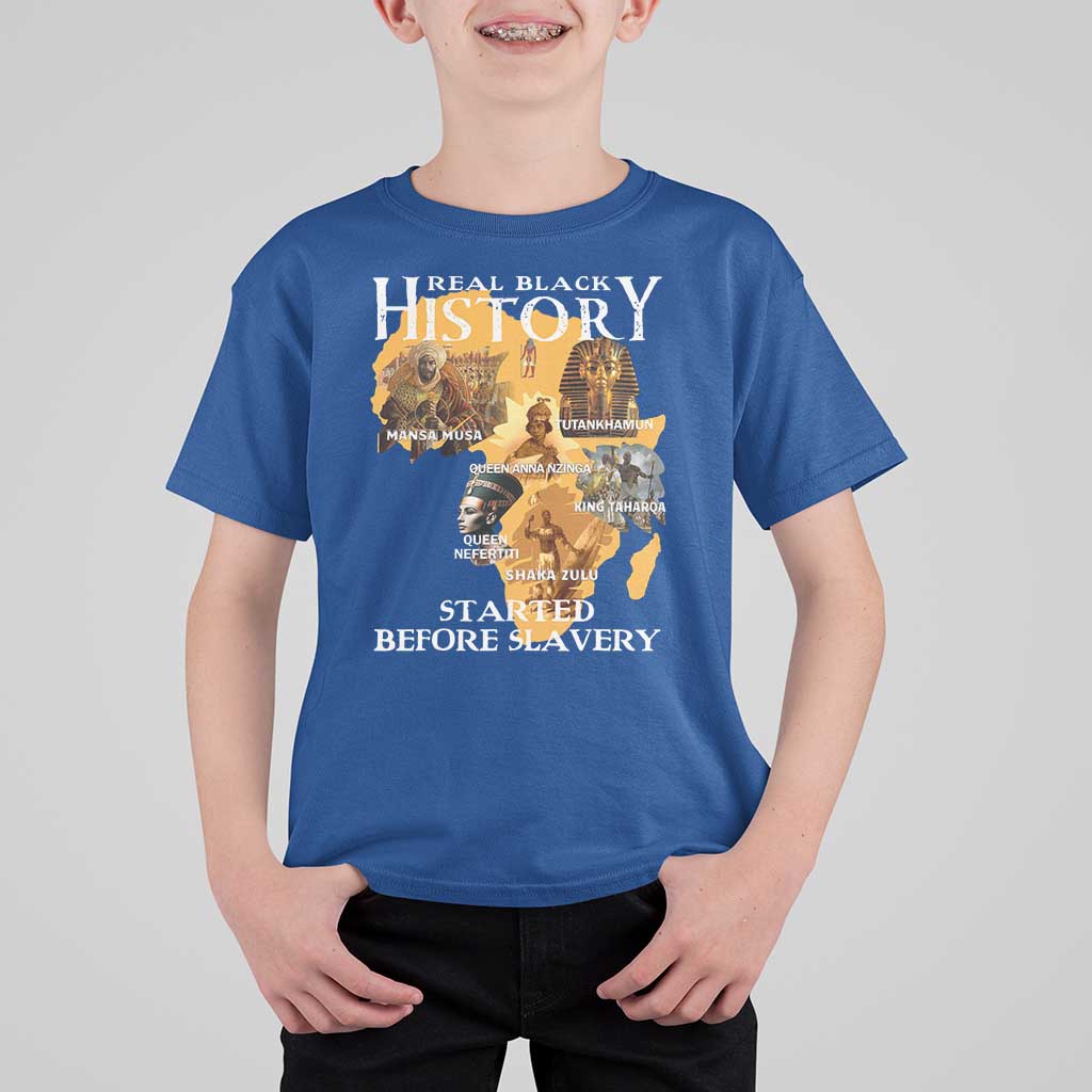 Black History T Shirt For Kid Didnt Start With Slavery - Wonder Print Shop