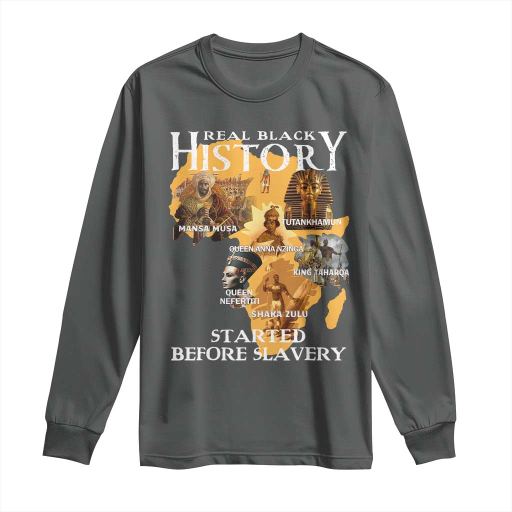 Black History Long Sleeve Shirt Didnt Start With Slavery - Wonder Print Shop