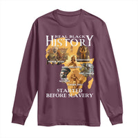 Black History Long Sleeve Shirt Didnt Start With Slavery - Wonder Print Shop