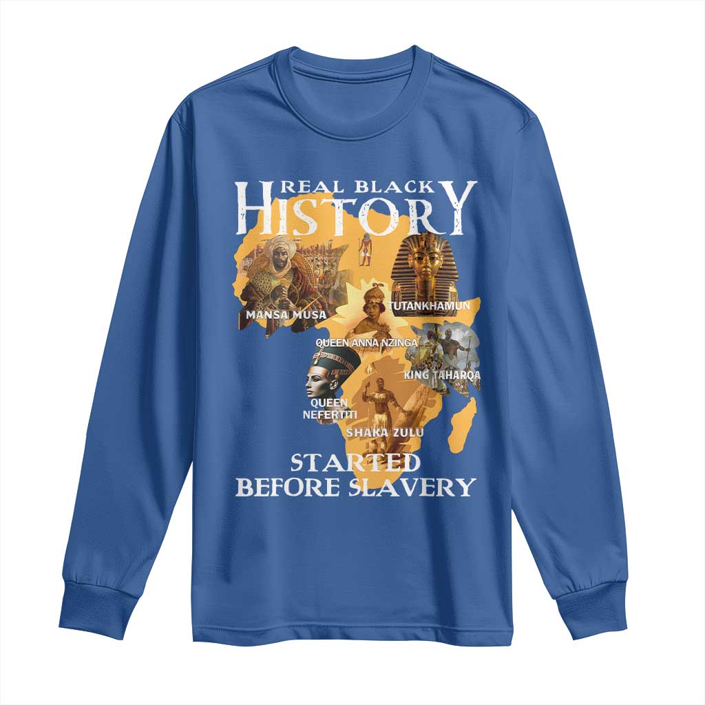 Black History Long Sleeve Shirt Didnt Start With Slavery - Wonder Print Shop