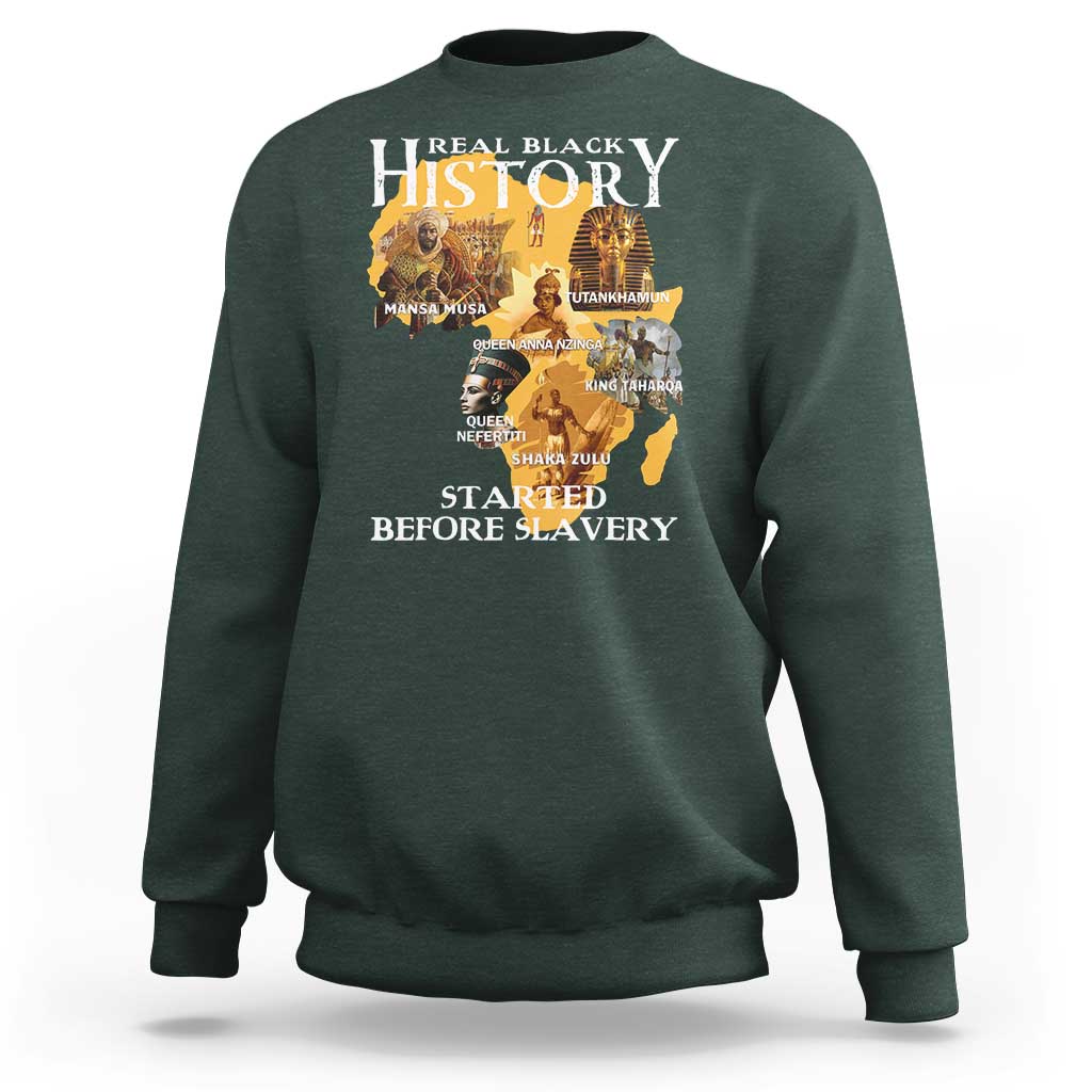 Black History Sweatshirt Didnt Start With Slavery - Wonder Print Shop