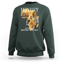 Black History Sweatshirt Didnt Start With Slavery - Wonder Print Shop