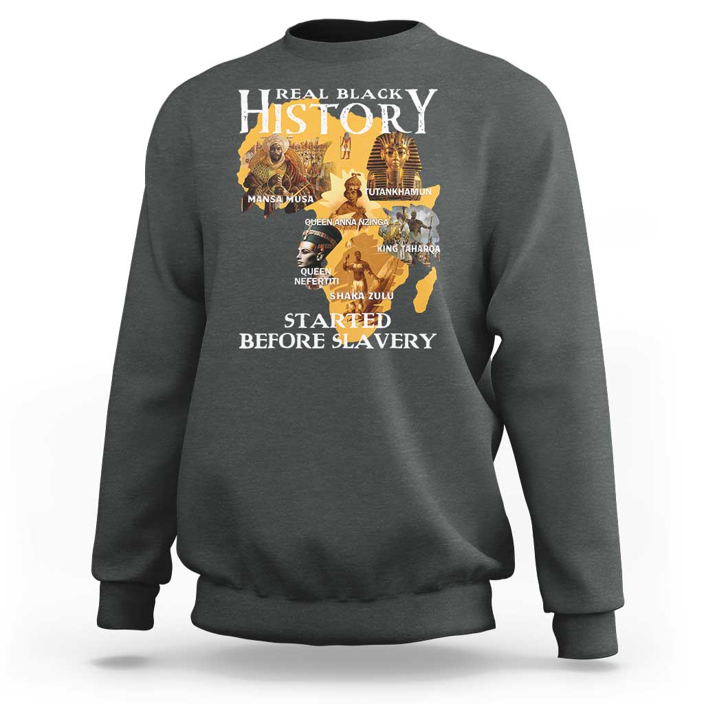 Black History Sweatshirt Didnt Start With Slavery - Wonder Print Shop