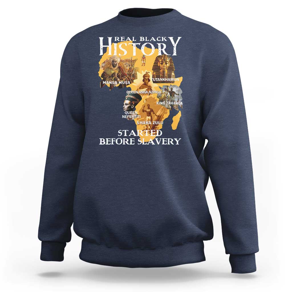 Black History Sweatshirt Didnt Start With Slavery - Wonder Print Shop