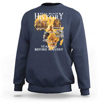 Black History Sweatshirt Didnt Start With Slavery - Wonder Print Shop