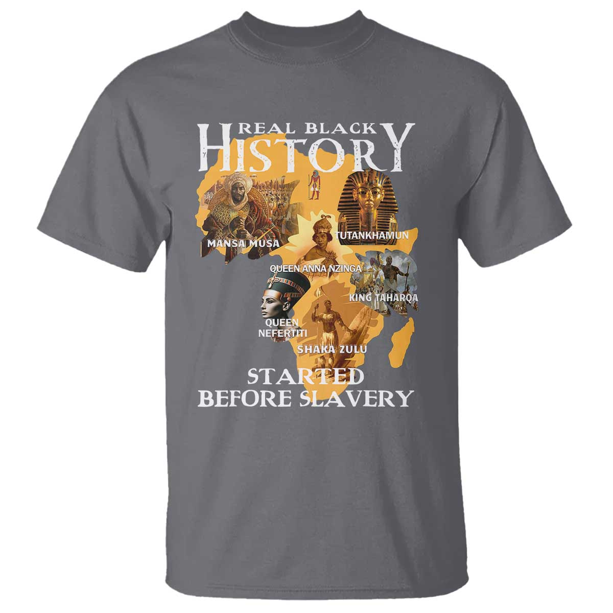 Black History T Shirt Didnt Start With Slavery - Wonder Print Shop