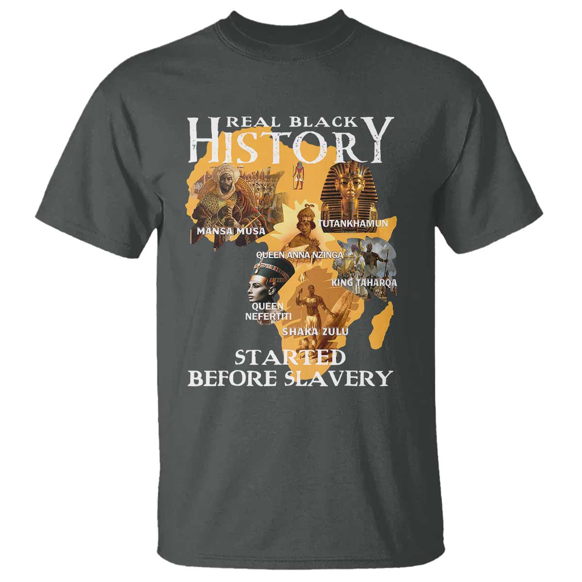 Black History T Shirt Didnt Start With Slavery - Wonder Print Shop