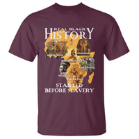 Black History T Shirt Didnt Start With Slavery - Wonder Print Shop