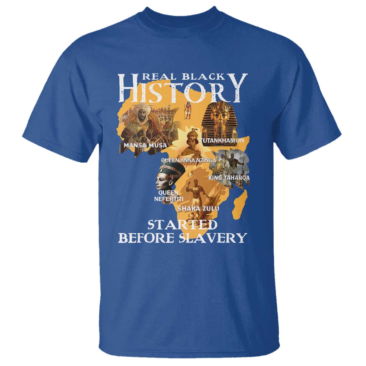 Black History T Shirt Didnt Start With Slavery - Wonder Print Shop