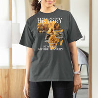 Black History T Shirt For Women Didnt Start With Slavery - Wonder Print Shop