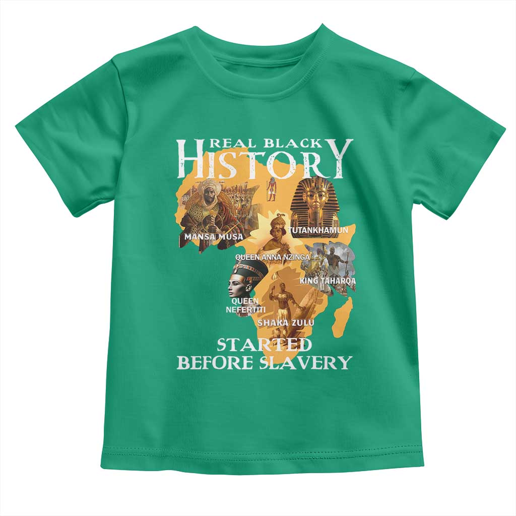 Black History Toddler T Shirt Didnt Start With Slavery - Wonder Print Shop