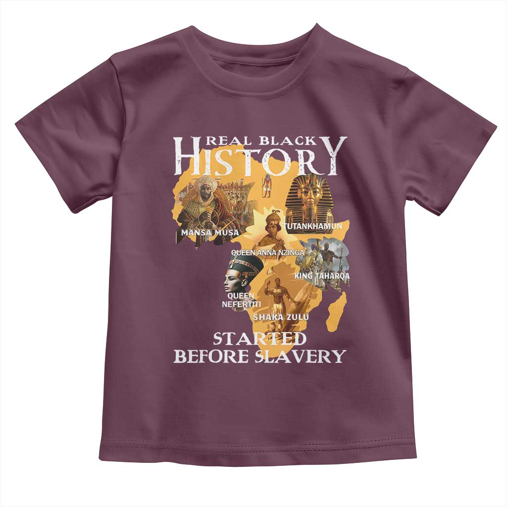 Black History Toddler T Shirt Didnt Start With Slavery - Wonder Print Shop