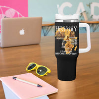 Black History Tumbler With Handle Didnt Start With Slavery - Wonder Print Shop