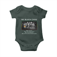 My Black Card Baby Onesie African American Civil Rights Leaders Black History TS10