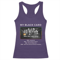 My Black Card Racerback Tank Top African American Civil Rights Leaders Black History TS10