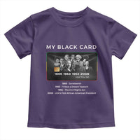 My Black Card Toddler T Shirt African American Civil Rights Leaders Black History TS10