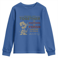 Martin Luther King Jr. Youth Sweatshirt Live Together MLK Day Black History Month