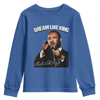 Martin Luther King Jr. Youth Sweatshirt Dream Like King MLK Day Black History Month