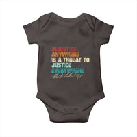 Martin Luther King Jr. Baby Onesie Vintage Inspirational Quote MLK Day Black History Month