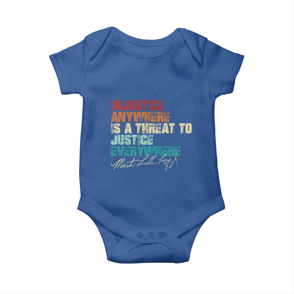 Martin Luther King Jr. Baby Onesie Vintage Inspirational Quote MLK Day Black History Month