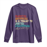 Martin Luther King Jr. Long Sleeve Shirt Vintage Inspirational Quote MLK Day Black History Month