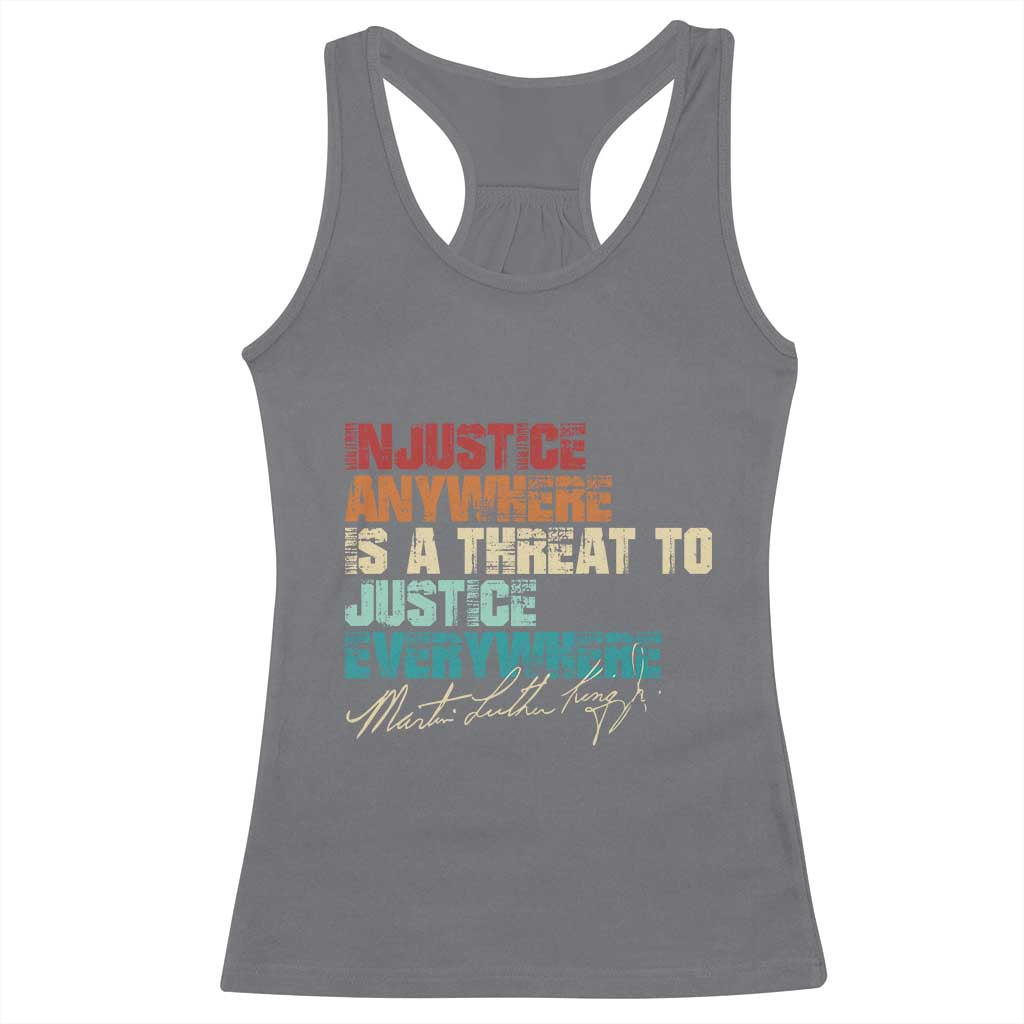 Martin Luther King Jr. Racerback Tank Top Vintage Inspirational Quote MLK Day Black History Month