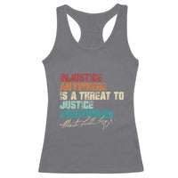 Martin Luther King Jr. Racerback Tank Top Vintage Inspirational Quote MLK Day Black History Month