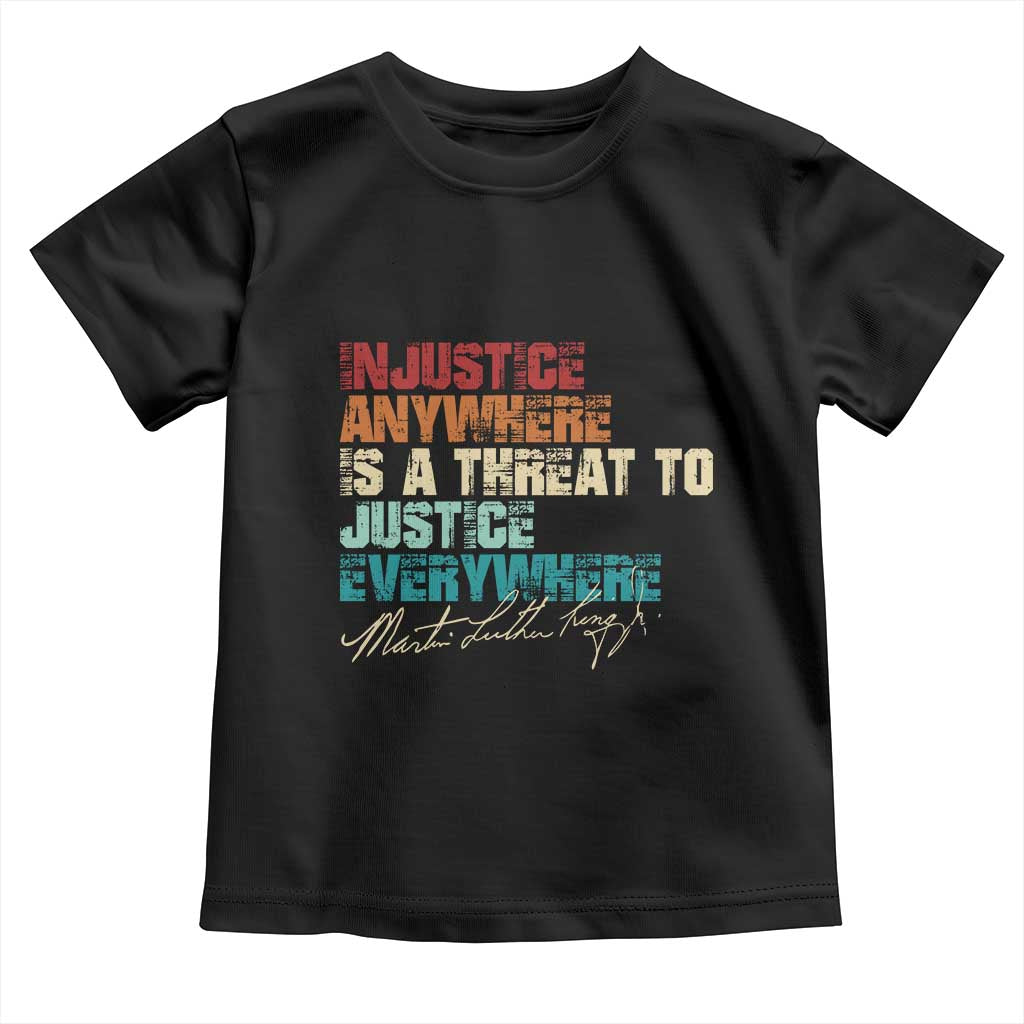 Martin Luther King Jr. Toddler T Shirt Vintage Inspirational Quote MLK Day Black History Month