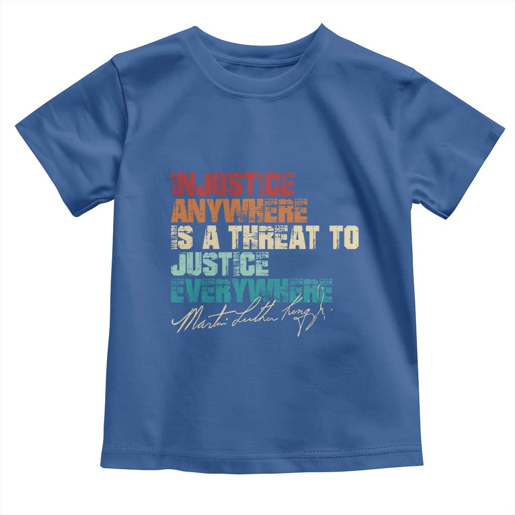 Martin Luther King Jr. Toddler T Shirt Vintage Inspirational Quote MLK Day Black History Month