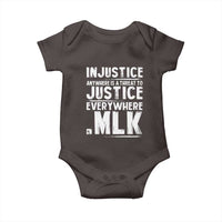 Martin Luther King Jr. Baby Onesie Inspirational Quote MLK Day Black History Month