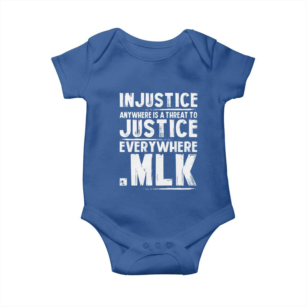 Martin Luther King Jr. Baby Onesie Inspirational Quote MLK Day Black History Month