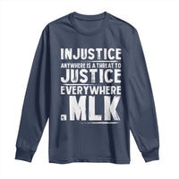 Martin Luther King Jr. Long Sleeve Shirt Inspirational Quote MLK Day Black History Month