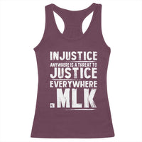 Martin Luther King Jr. Racerback Tank Top Inspirational Quote MLK Day Black History Month