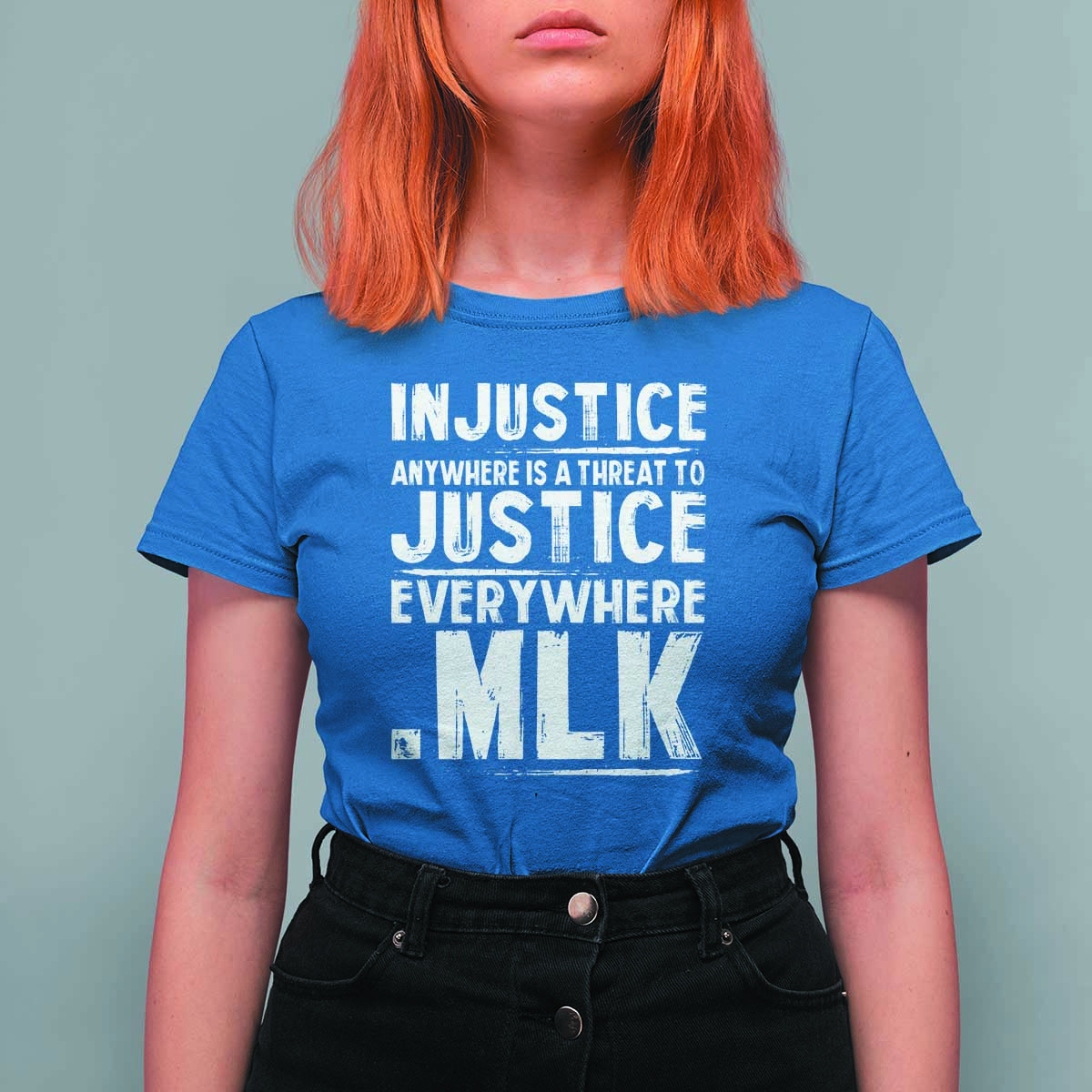 Martin Luther King Jr. T Shirt For Women Inspirational Quote MLK Day Black History Month