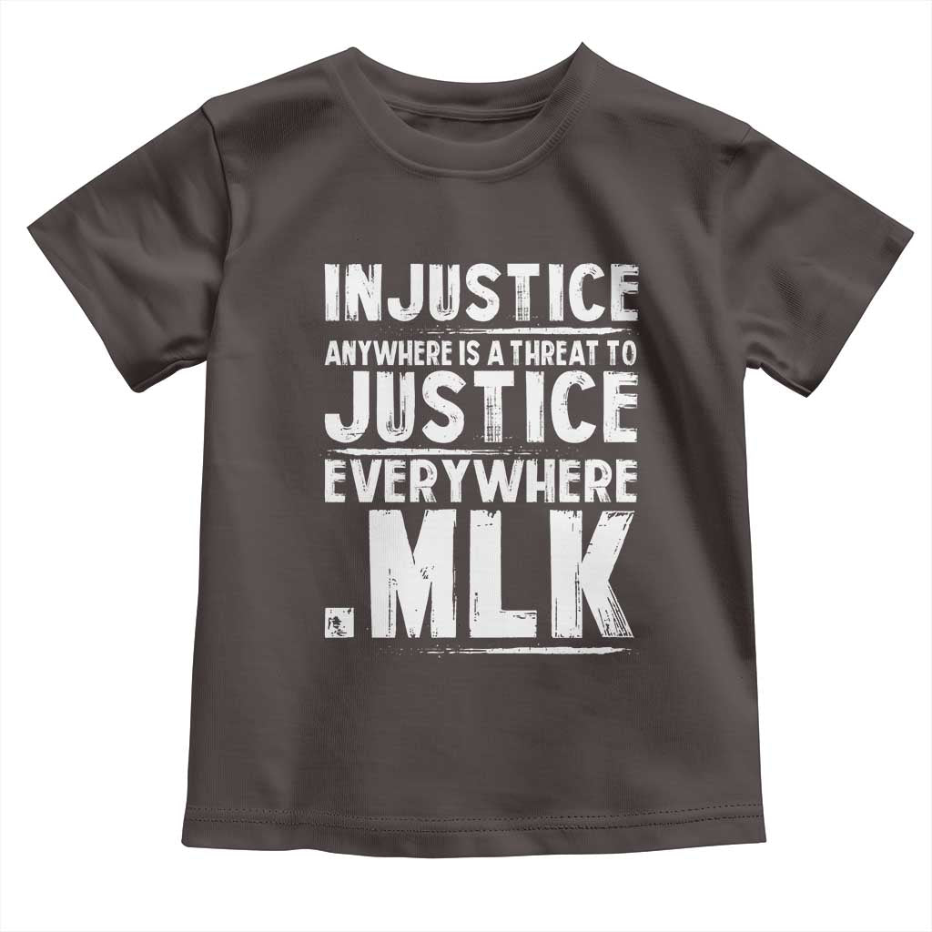 Martin Luther King Jr. Toddler T Shirt Inspirational Quote MLK Day Black History Month