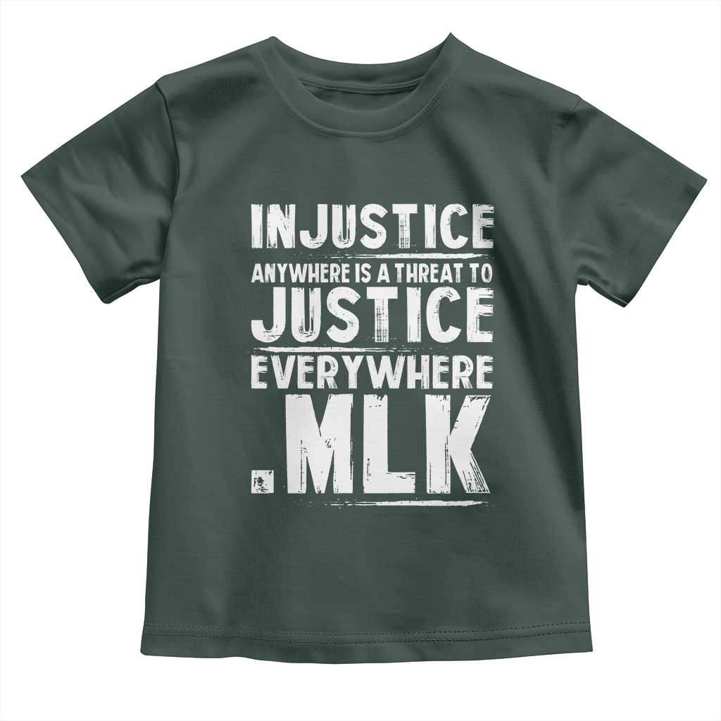 Martin Luther King Jr. Toddler T Shirt Inspirational Quote MLK Day Black History Month