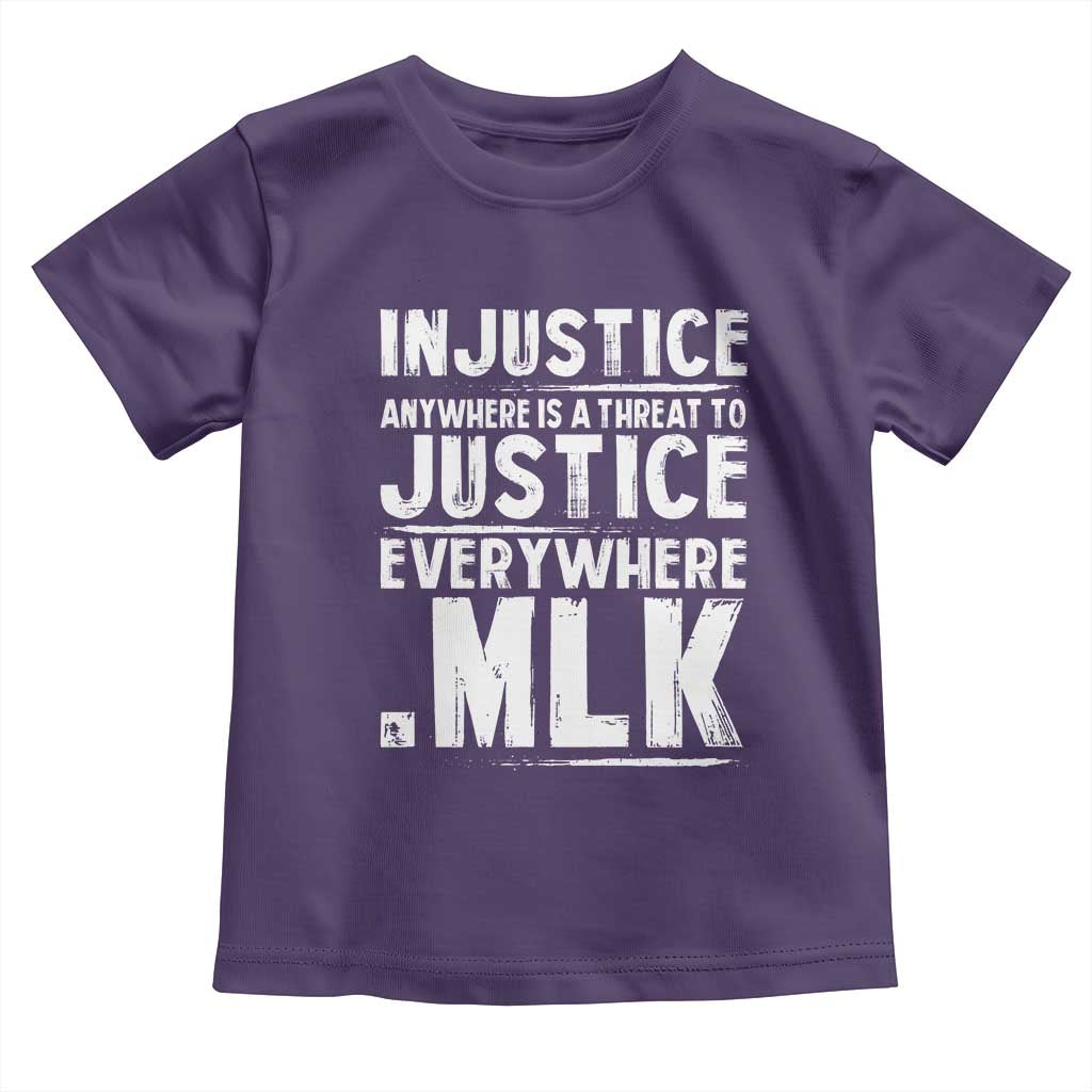 Martin Luther King Jr. Toddler T Shirt Inspirational Quote MLK Day Black History Month