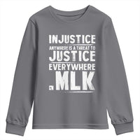 Martin Luther King Jr. Youth Sweatshirt Inspirational Quote MLK Day Black History Month
