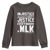 Martin Luther King Jr. Youth Sweatshirt Inspirational Quote MLK Day Black History Month