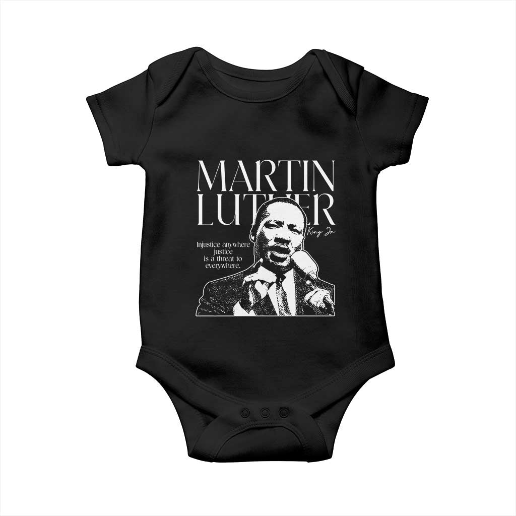 Martin Luther King Jr. Baby Onesie MLK Day Black History Month Inspirational Quote