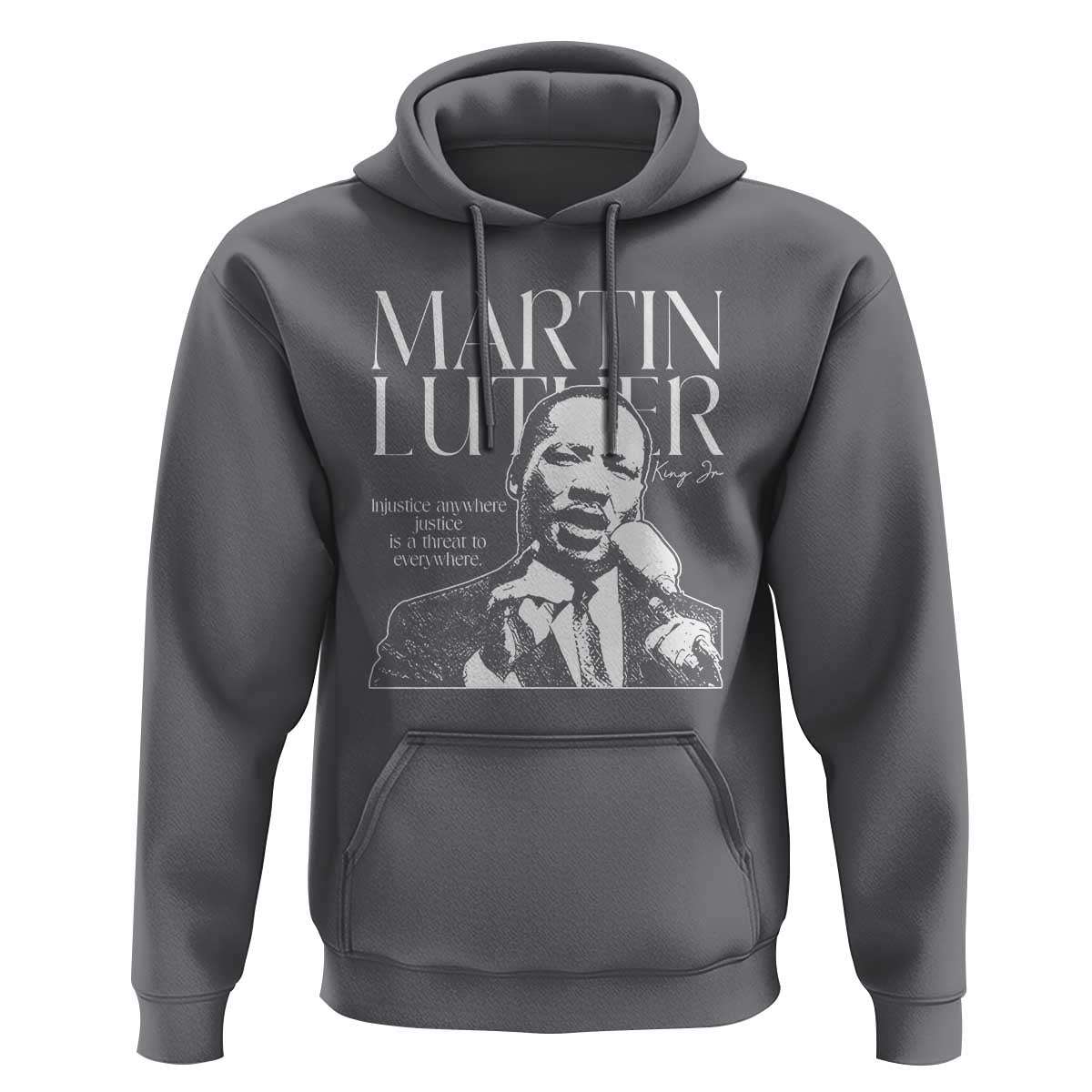 Martin Luther King Jr. Hoodie MLK Day Black History Month Inspirational Quote
