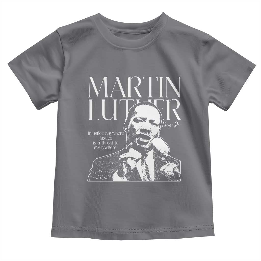 Martin Luther King Jr. Toddler T Shirt MLK Day Black History Month Inspirational Quote