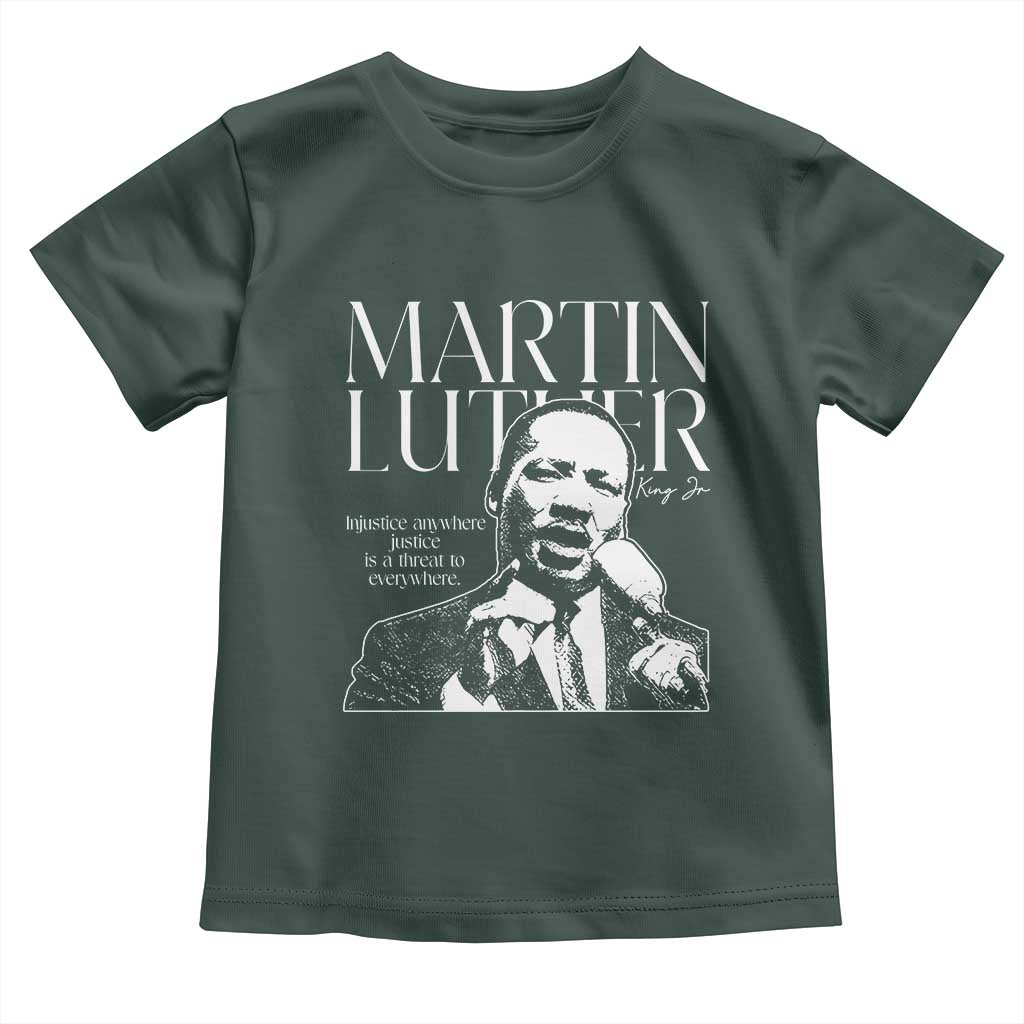 Martin Luther King Jr. Toddler T Shirt MLK Day Black History Month Inspirational Quote