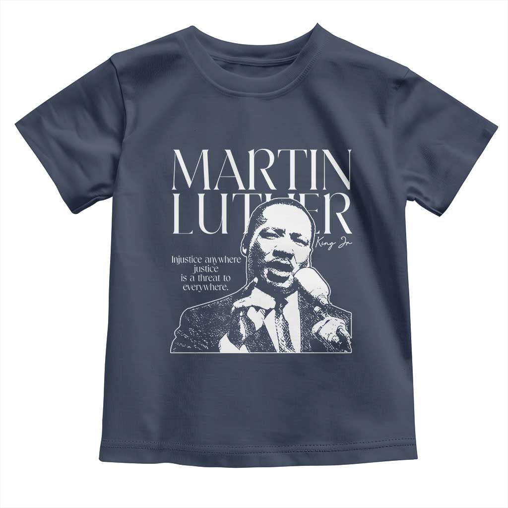 Martin Luther King Jr. Toddler T Shirt MLK Day Black History Month Inspirational Quote
