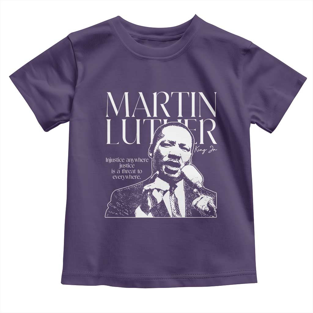 Martin Luther King Jr. Toddler T Shirt MLK Day Black History Month Inspirational Quote