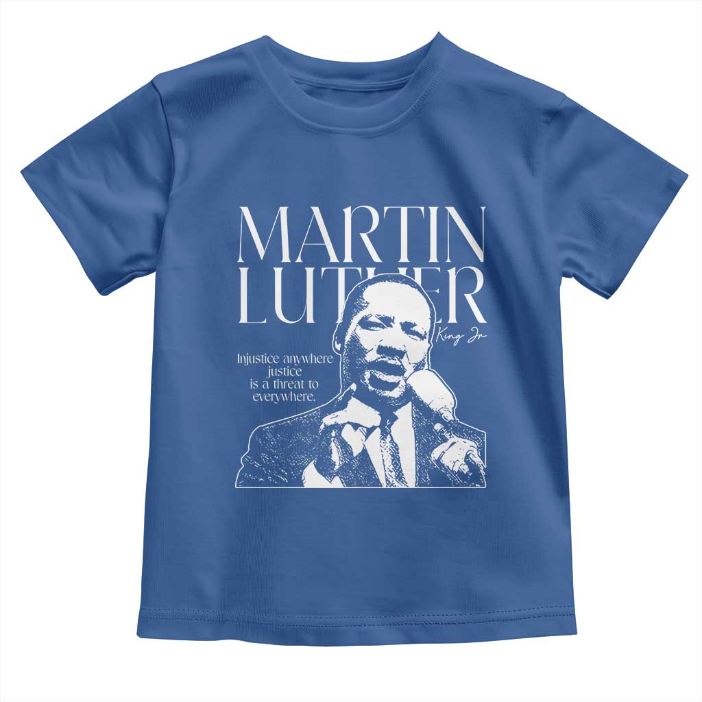 Martin Luther King Jr. Toddler T Shirt MLK Day Black History Month Inspirational Quote